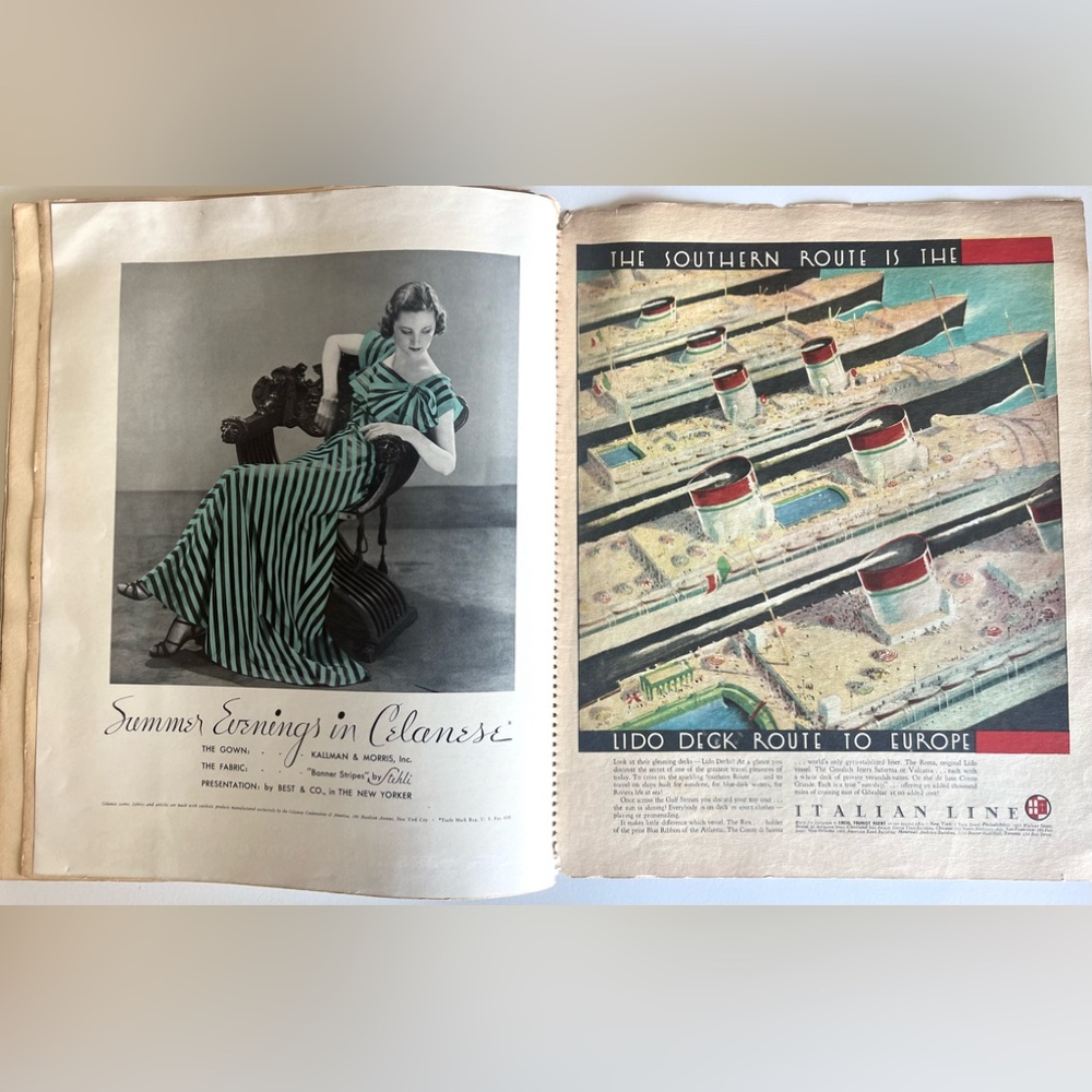 Dessie Barr 1933 Fashions Art Vol 1 No 4, Spiral Bound, Extremely RARE - Picture 9 of 16